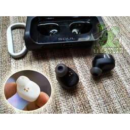 [Cao 4mm] 1 CẶP Nút Tai Bluetooth TWS Núm Cao Su Thân Ngắn Thấp Lùn Lõi Ống 3mm-4mm Baseus WM02 Đậy Nắp Hộp Không Cấn 9