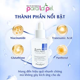 Tinh Chất Hỗ Trợ Làm Sáng Và Đều Màu Da Paralapiel Re-active Whitree Ampoule A16 50ml 4