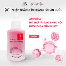 Tinh Chất Hỗ Trợ Giảm Nhăn Da & Tăng Cường Độ Đàn Hồi – Paralapiel Re-active Ampoule A17 50ml 2