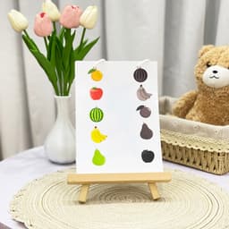 Thẻ Flash EVON BABY dạy bé tập nói - Bé làm quen Số, tập Đếm - Giúp bé tăng tập trung 7