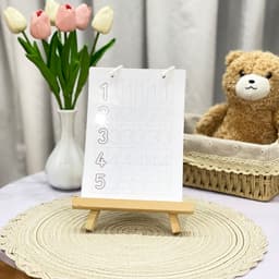 Thẻ Flash EVON BABY dạy bé tập nói - Bé làm quen Số, tập Đếm - Giúp bé tăng tập trung 5