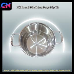 Nồi Inox 3 Đáy Kho Cá Thịt-Nồi Inox Sky Star Dùng Được Bếp Từ 3