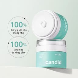 Kem Dưỡng Ẩm Hỗ Trợ Phục Hồi Da B5 CICA - Candid B5 CICA Repair & Soothing Cream 50ml 5