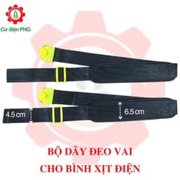 Bộ dây đeo vai loại tốt chuyên dùng cho bình phun xịt trừ sâu bằng điện kỹ thuật đan dày, êm ái và thoáng khí 2