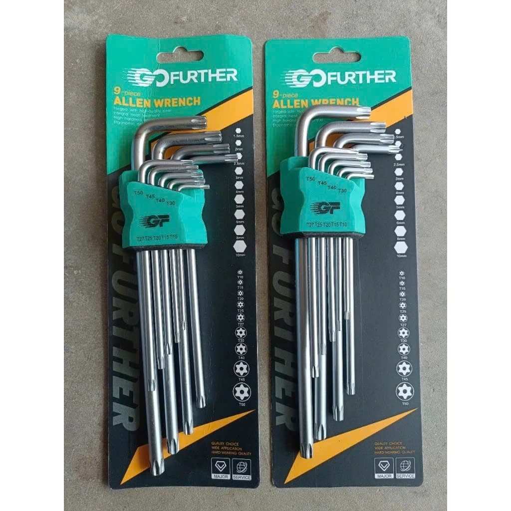 Bộ hoa thị 9 chi tiết - Bộ lục giác bông 9 cây Hàng chính hãng