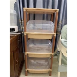 Kệ Úp Chén Bát Nhiều Tầng Có Nắp Đậy VIệt Nhật 5552/3, Kệ Đựng Bát Đũa - DOMUS 4