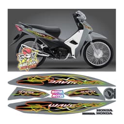 Tem WAVE 110 tem rời mẫu zin  2017-2024 mới tem 3 lớp decal cao cấp 1