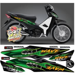 Tem WAVE 110 tem rời mẫu zin  2017-2024 mới tem 3 lớp decal cao cấp 2