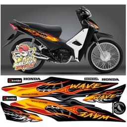 Tem WAVE 110 tem rời mẫu zin  2017-2024 mới tem 3 lớp decal cao cấp 1