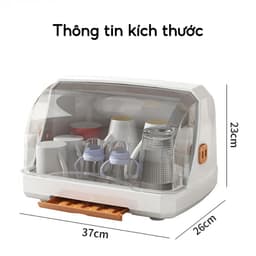 Hộp Đựng Đa Năng Có Nắp Đậy Trong Suốt, Khay Úp Cốc Ly Chén bát, Úp Bình Sữa, Chống Bụi Bẩn Côn Trùng An Toàn Sức Khỏe 7