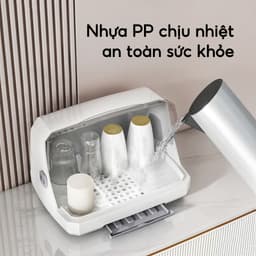Hộp Đựng Đa Năng Có Nắp Đậy Trong Suốt, Khay Úp Cốc Ly Chén bát, Úp Bình Sữa, Chống Bụi Bẩn Côn Trùng An Toàn Sức Khỏe 4