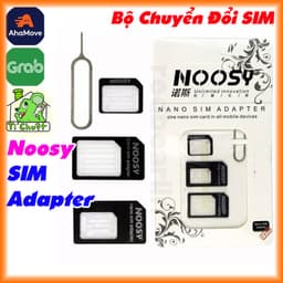 Noosy SIM Adapter - Bộ Chuyển Đổi Biến MicroSIM & NanoSIM Thành SIM Nguyên Bản Dễ Dàng 1