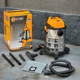Máy hút bụi Công nghiệp - Gia đình 30L COOFIX CF-VC001B Công suất thực 1200W tích hợp 3 chức năng hút Khô - Ướt - Thổi. 2
