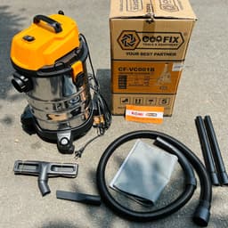 Máy hút bụi Công nghiệp - Gia đình 30L COOFIX CF-VC001B Công suất thực 1200W tích hợp 3 chức năng hút Khô - Ướt - Thổi. 9