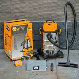 Máy hút bụi Công nghiệp - Gia đình 30L COOFIX CF-VC001B Công suất thực 1200W tích hợp 3 chức năng hút Khô - Ướt - Thổi. 3