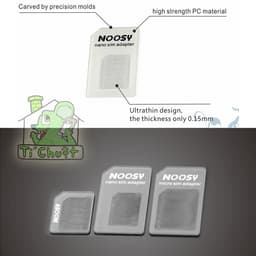 Noosy SIM Adapter - Bộ Chuyển Đổi Biến MicroSIM & NanoSIM Thành SIM Nguyên Bản Dễ Dàng 7
