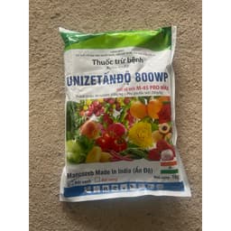 UNIZET Mancozeb Vàng Ấn Độ (Gói 1kg) – Trừ Nấm Hiệu Quả, Bổ Sung Kẽm & Mangan 3
