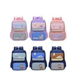 [HÀNG LOẠI 1] Balo chống gù siêu nhẹ cho học sinh cấp 1 cấp 2 ba lô cặp labu.buu 3