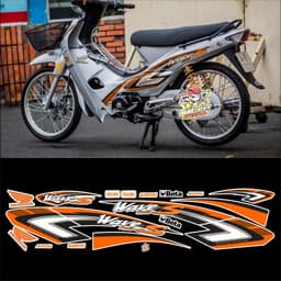 Tem WAVE  tem rời mẫu zin tem 3 lớp decal cao cấp 5