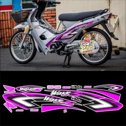 Tem WAVE  tem rời mẫu zin tem 3 lớp decal cao cấp 2