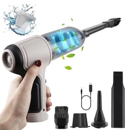 Máy Hút Bụi Mini Không Dây Lực Hút Làm Sạch Bàn Phím, Ô Tô,Nhỏ Gọn Pin Sạc Tiện Lợi 6