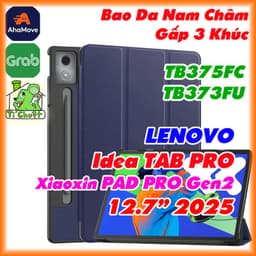 [Ảnh Thật] Bao Da MTB Lenovo Idea TAB PRO TB373FU/ Xiaoxin PAD PRO Gen2 12.7" 2025 Gen 2 TB375FC Lưng Cứng Gấp 3 Khúc 1