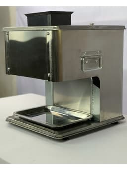 THÁO RỜI DAO - Máy xắt thịt, cắt mỡ hạt lựu, thái bì tai heo thịt heo thịt bò tươi sống và tái chín 2
