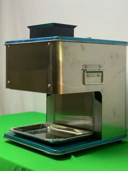 THÁO RỜI DAO - Máy xắt thịt, cắt mỡ hạt lựu, thái bì tai heo thịt heo thịt bò tươi sống và tái chín 8