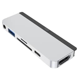 Cổng chuyển đổi Hyperdrive 6-in-1 HDMI 4K/60Hz USB-C Hub cho iPad Pro 2