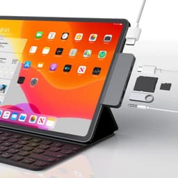 Cổng chuyển đổi Hyperdrive 6-in-1 HDMI 4K/60Hz USB-C Hub cho iPad Pro 3