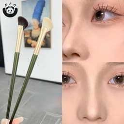 Cọ Đánh Khối Mũi DOLLY COSMETICS Đầu Vát Dẹt Lông Mềm Mại Dễ Dàng Sử Dụng Tạo Hiệu Ứng 3 Chiều Tự Nhiên 5