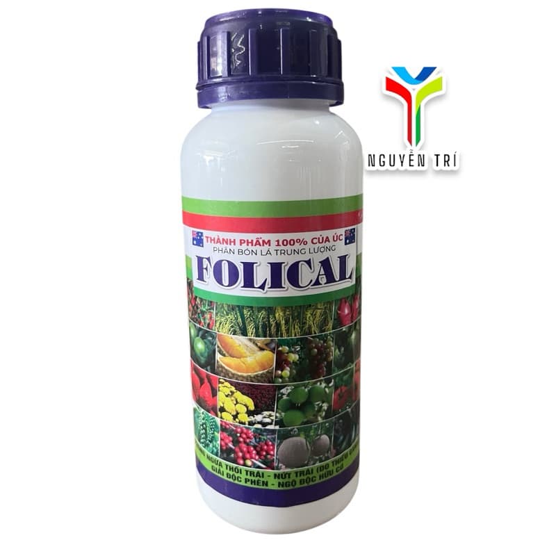 FOLICAL 0.5L – Phân Bón Lá Bổ Sung Canxi Hiệu Quả, Ngừa Thối Trái, Tăng Năng Suất