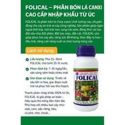 FOLICAL 0.5L – Phân Bón Lá Bổ Sung Canxi Hiệu Quả, Ngừa Thối Trái, Tăng Năng Suất 5