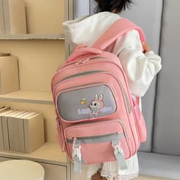 [HÀNG LOẠI 1] Balo chống gù siêu nhẹ cho học sinh cấp 1 cấp 2 ba lô cặp labu..buuu 2