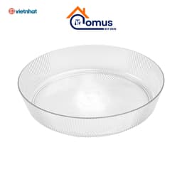 Khay Tròn, Mâm Nhựa Việt Nhật 5630 Đựng Trái Cây, Rau Củ, Đồ Trang Trí - DOMUS 3