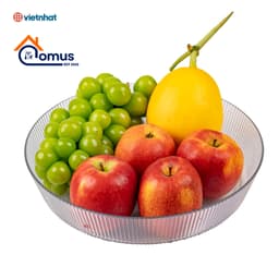 Khay Tròn, Mâm Nhựa Việt Nhật 5630 Đựng Trái Cây, Rau Củ, Đồ Trang Trí - DOMUS 4