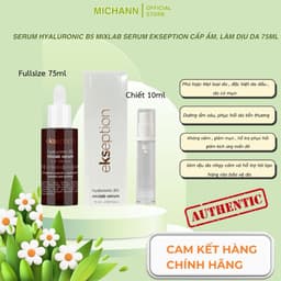 Tinh chất Ekseption hyaluronic B5 mixlab serum 75ml ( CÔNG TY ) 2