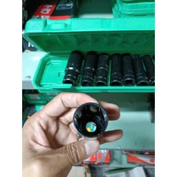 Bộ 10 đầu khẩu dài 1/2 từ 8-24 cường lực dùng cho máy siết bulong 1/2 hàng loại 1 4