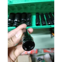 Bộ 10 đầu khẩu dài 1/2 từ 8-24 cường lực dùng cho máy siết bulong 1/2 hàng loại 1 3