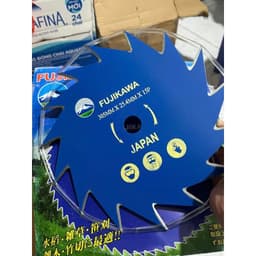 DAO CẮT CỎ, LƯỠI CẮT LÚA TRÒN. MÀU XANH. 305MM - 25,4MM - 15P ( RĂNG) ( Đã mài rồi) 5