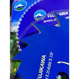 DAO CẮT CỎ, LƯỠI CẮT LÚA TRÒN. MÀU XANH. 305MM - 25,4MM - 15P ( RĂNG) ( Đã mài rồi) 2