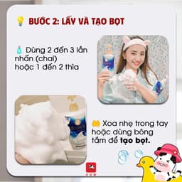 Sữa Tắm COW Bouncia Nhật Bản Sữa Bò Tươi, Hương Hoa Hồng Dịu Nhẹ 4