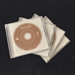 CD trắng VERBATIM - Phôi CD-R ghi nhạc 700MB + Vỏ Phono 3