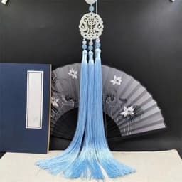 Tua Rua Treo Phong Thủy Chữ Phước Giả Ngọc 3 Đuôi - Khánh Treo Cổ Phong Thả Ba Tua Trang Trí Nhà Cửa, Xe Hơi, Quà Tặng 9