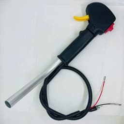Tay ga mỏ vịt máy cắt cỏ, tay lái trái máy cắt cỏ ( Nhôm Dày Dặn) 6