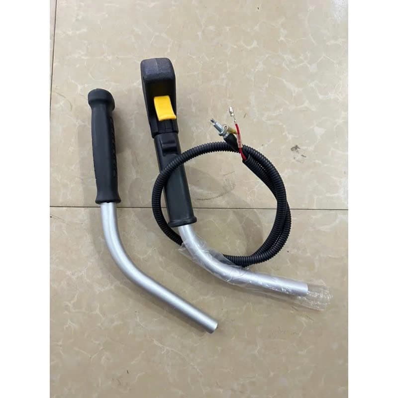 Tay ga mỏ vịt máy cắt cỏ, tay lái trái máy cắt cỏ ( Nhôm Dày Dặn)