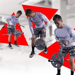 Guool T Row Đính kèm Bent trên các bài tập Thiết bị tập thể dục di động Nâng tạ Tập luyện sức mạnh 5