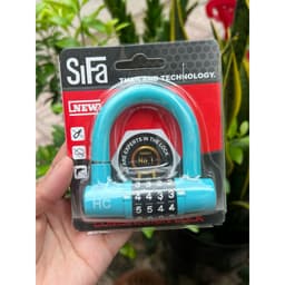 Khóa chữ U SiFa 4 Số Thay Đổi Mật Khẩu Dễ Dàng, An Toàn Sử Dụng 3