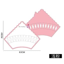 Cốt giấy TAM GIÁC VIỀN BƯỚM bó hoa, bó 10-15 bông, cốt định hình cho bó hoa cực tiện lợi... 7