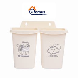 Ống Đựng Đũ Muỗng Treo Tường, Kệ Bàn Chải Đánh Răng Việt Nhật 2762-2765 - DOMUS 4